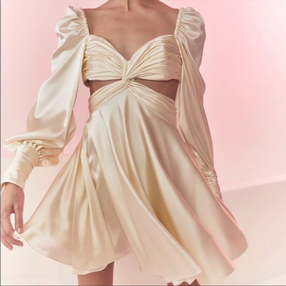 STHR Spotlight Dress in Buttermilk - Picture 1 of 4